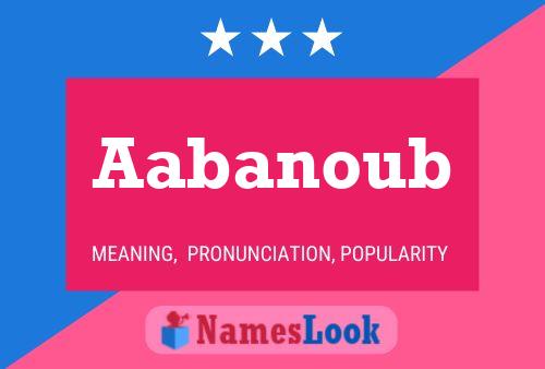 ملصق اسم Aabanoub