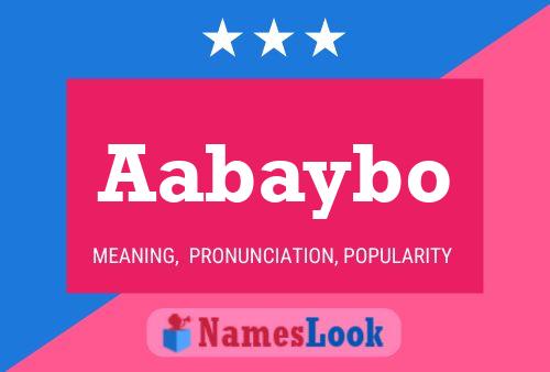 ملصق اسم Aabaybo