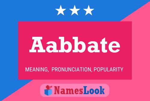 ملصق اسم Aabbate