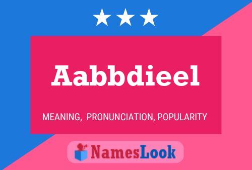 ملصق اسم Aabbdieel