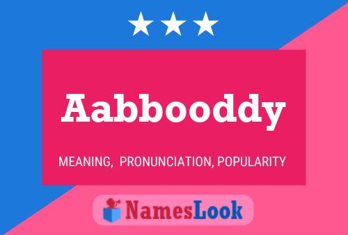 ملصق اسم Aabbooddy