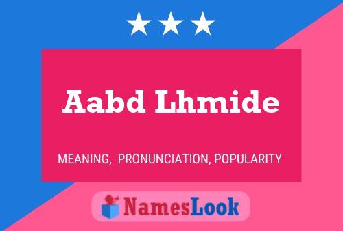 ملصق اسم Aabd Lhmide