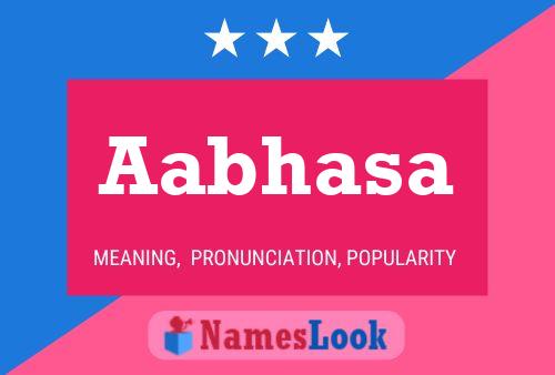 ملصق اسم Aabhasa