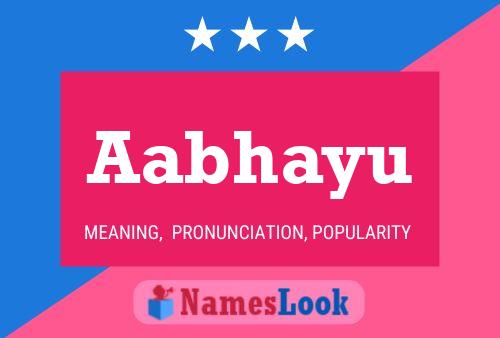 ملصق اسم Aabhayu