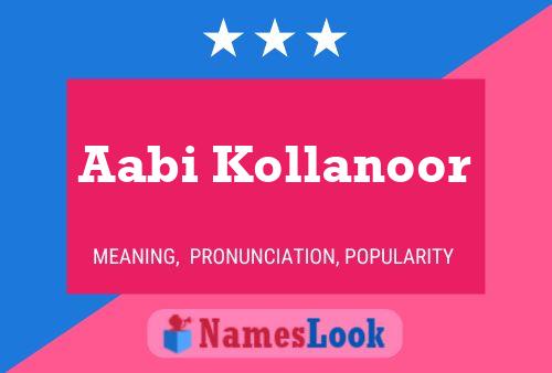 ملصق اسم Aabi Kollanoor