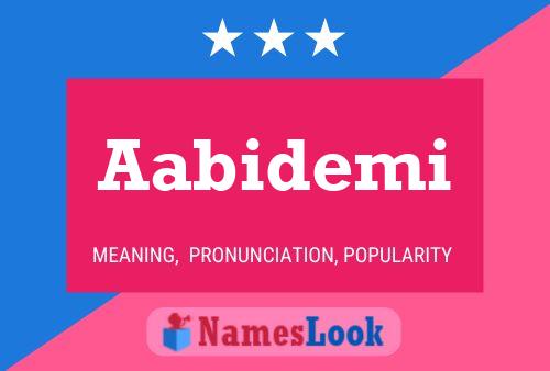 ملصق اسم Aabidemi