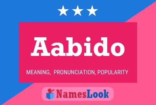 ملصق اسم Aabido