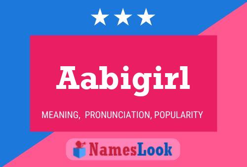 ملصق اسم Aabigirl