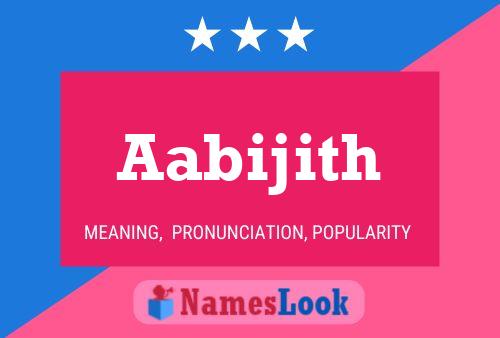 ملصق اسم Aabijith