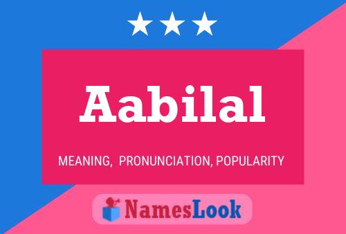 ملصق اسم Aabilal