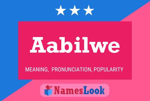 ملصق اسم Aabilwe