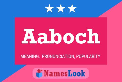 ملصق اسم Aaboch