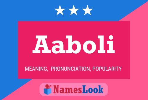 ملصق اسم Aaboli