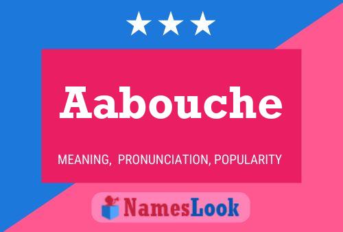 ملصق اسم Aabouche