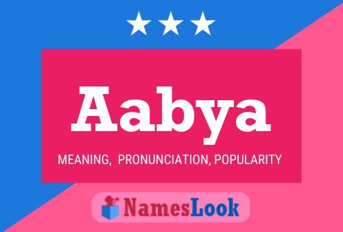 ملصق اسم Aabya