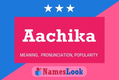 ملصق اسم Aachika