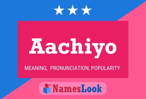 ملصق اسم Aachiyo