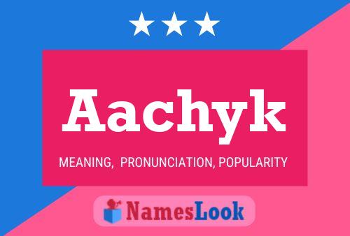 ملصق اسم Aachyk