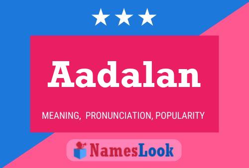 ملصق اسم Aadalan