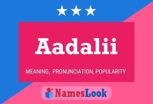 ملصق اسم Aadalii