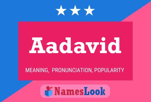 ملصق اسم Aadavid