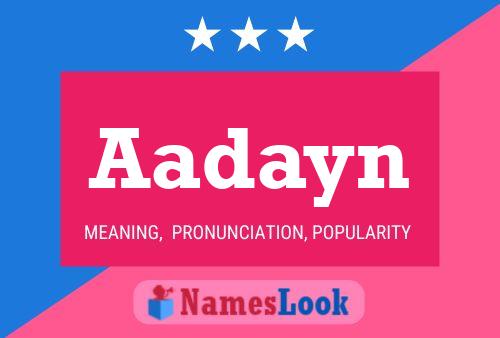 ملصق اسم Aadayn