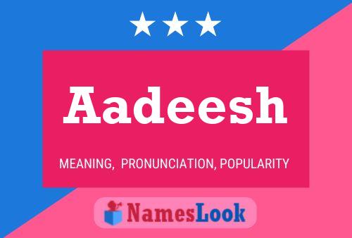 ملصق اسم Aadeesh