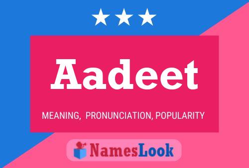 ملصق اسم Aadeet