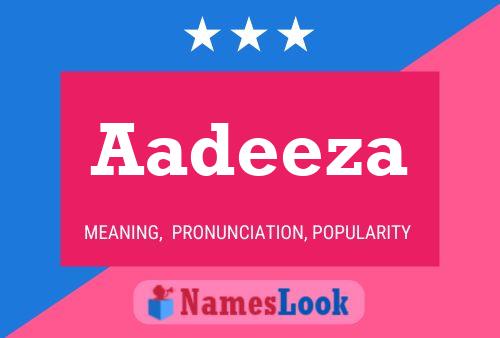 ملصق اسم Aadeeza