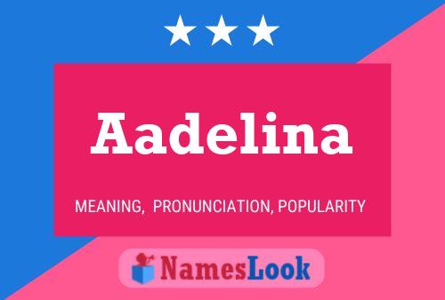 ملصق اسم Aadelina