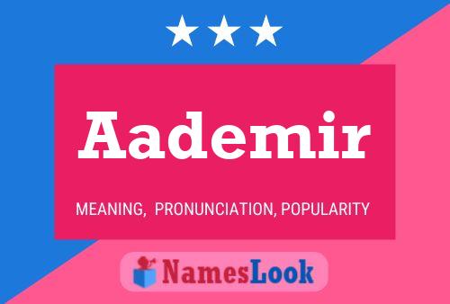 ملصق اسم Aademir