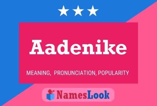 ملصق اسم Aadenike