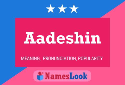 ملصق اسم Aadeshin