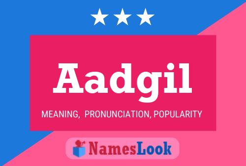 ملصق اسم Aadgil