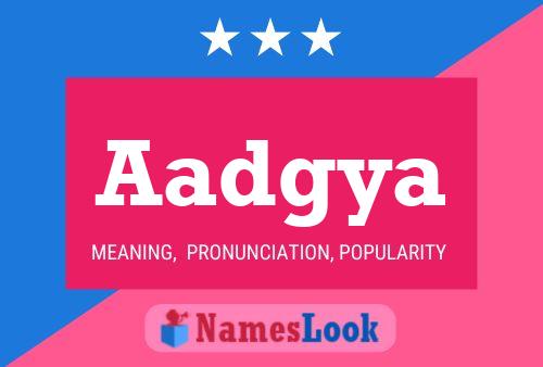 ملصق اسم Aadgya