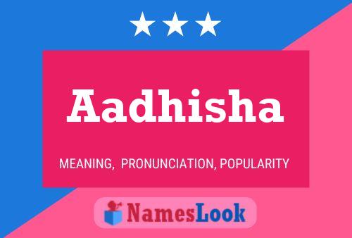 ملصق اسم Aadhisha