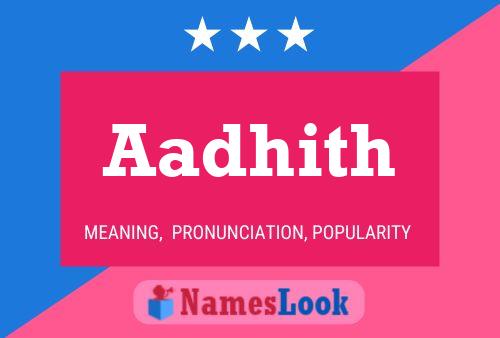 ملصق اسم Aadhith