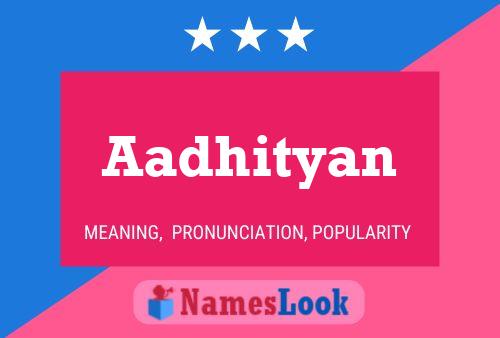 ملصق اسم Aadhityan