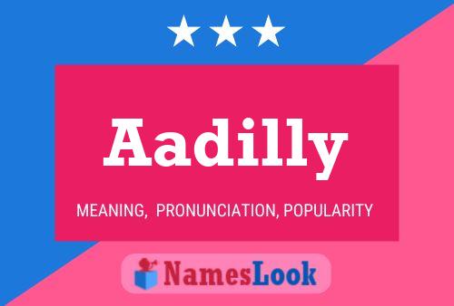 ملصق اسم Aadilly