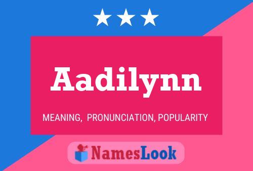 ملصق اسم Aadilynn