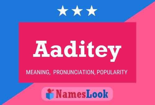 ملصق اسم Aaditey