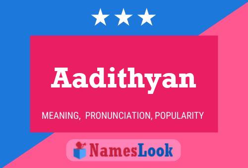 ملصق اسم Aadithyan