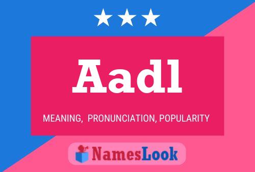 ملصق اسم Aadl