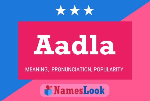 ملصق اسم Aadla