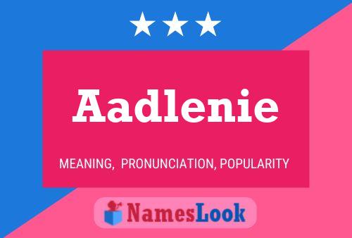 ملصق اسم Aadlenie