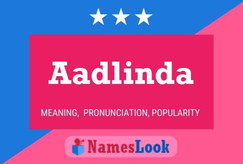 ملصق اسم Aadlinda