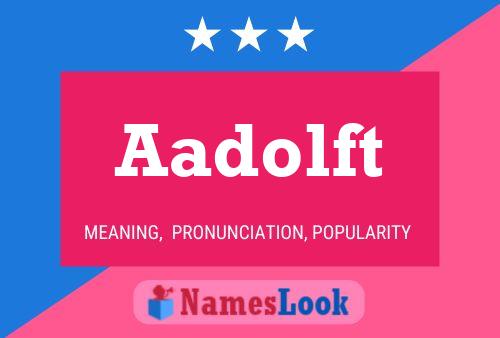 ملصق اسم Aadolft