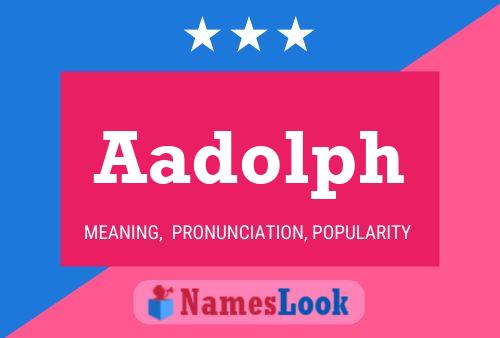 ملصق اسم Aadolph