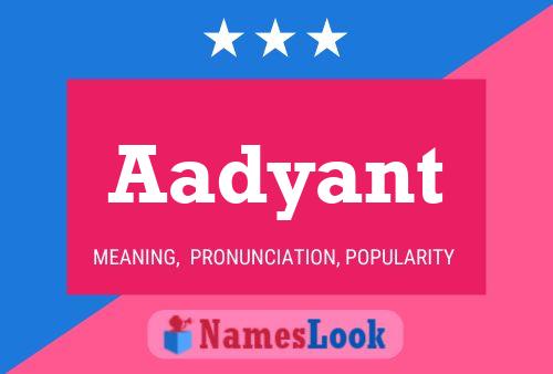 ملصق اسم Aadyant