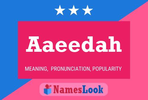 ملصق اسم Aaeedah